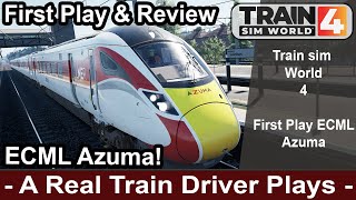 Train Sim World 4 First Play and Review. Azuma ECML - A Train Driver Plays