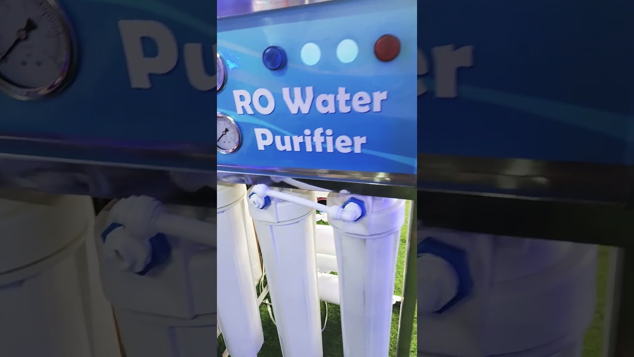 100 lph commercial to water purifier