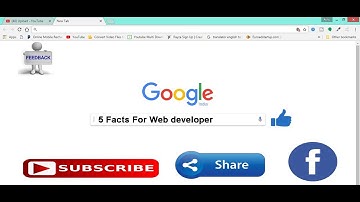 5 Facts for Web developer and Designer by Ashish Mishra From Testy Codeiz
