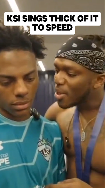KSI SINGS THICK OF IT TO SPEED