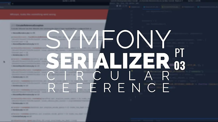 Exploring the Symfony Serializer - Circular Reference (Thoughts)