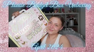 Pack Your Sh*t & Go! | P.Louise Budget Box - April 2024 | Monthly Unboxing!