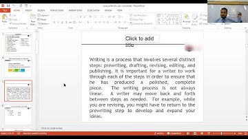 Technical Report Writing Chapter # 1