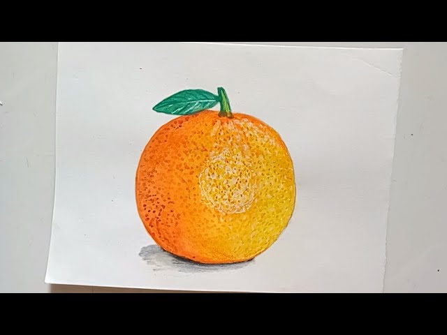 Fascinating 😍😇 Learn How to Draw Easy Orange Art & Illusion from Basic to  Professional in a single video | By ArtfulFacebook