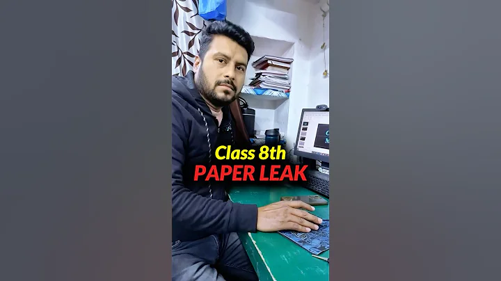 Class 8 Paper Leak? 😱 Score 95% in Class 8th 🔥 Are You Ready ? #shorts #class8 #esaral