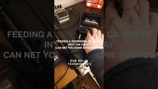 Delay Techniques part 2 #ambientmusic #idm #cassette #musicproduction
