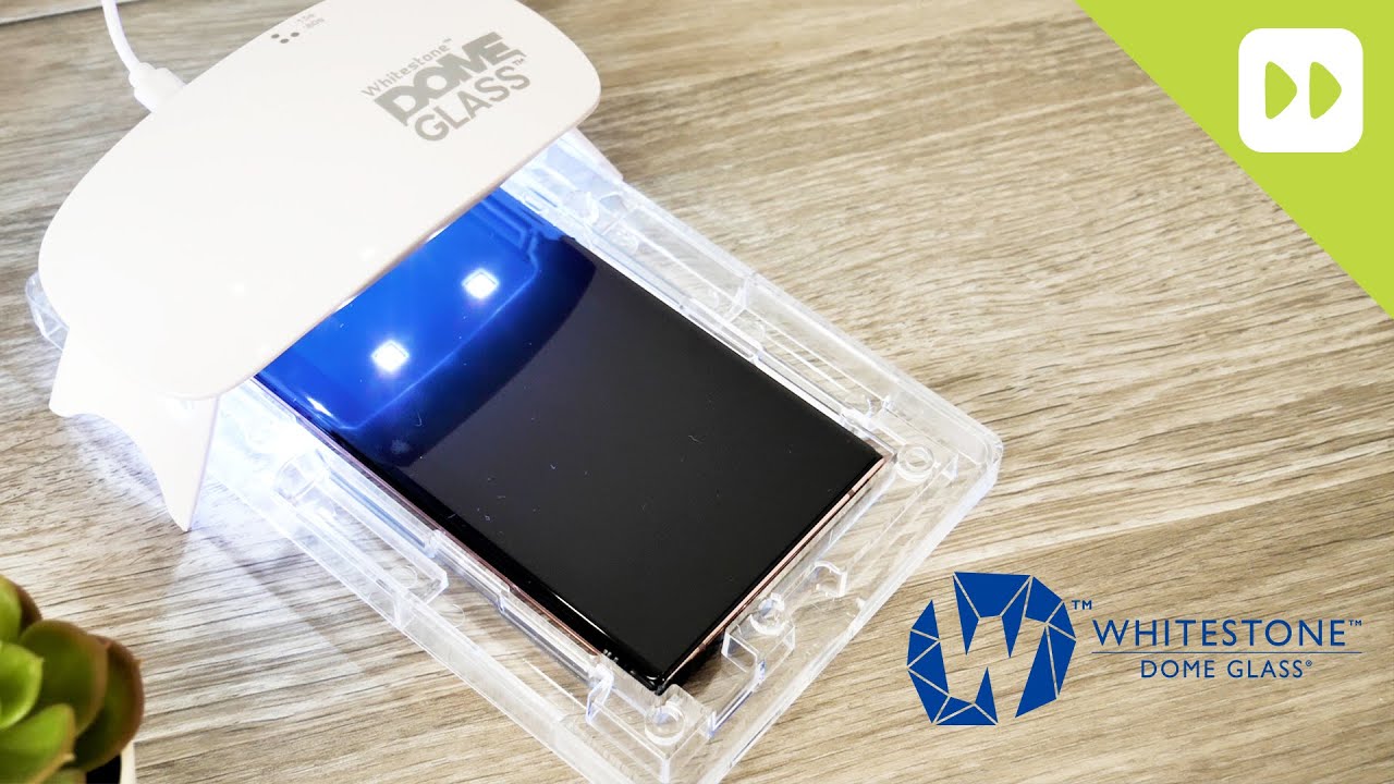Samsung Galaxy Note 20 Ultra Whitestone Dome Glass Screen Protector Installation Guide Review Youtube