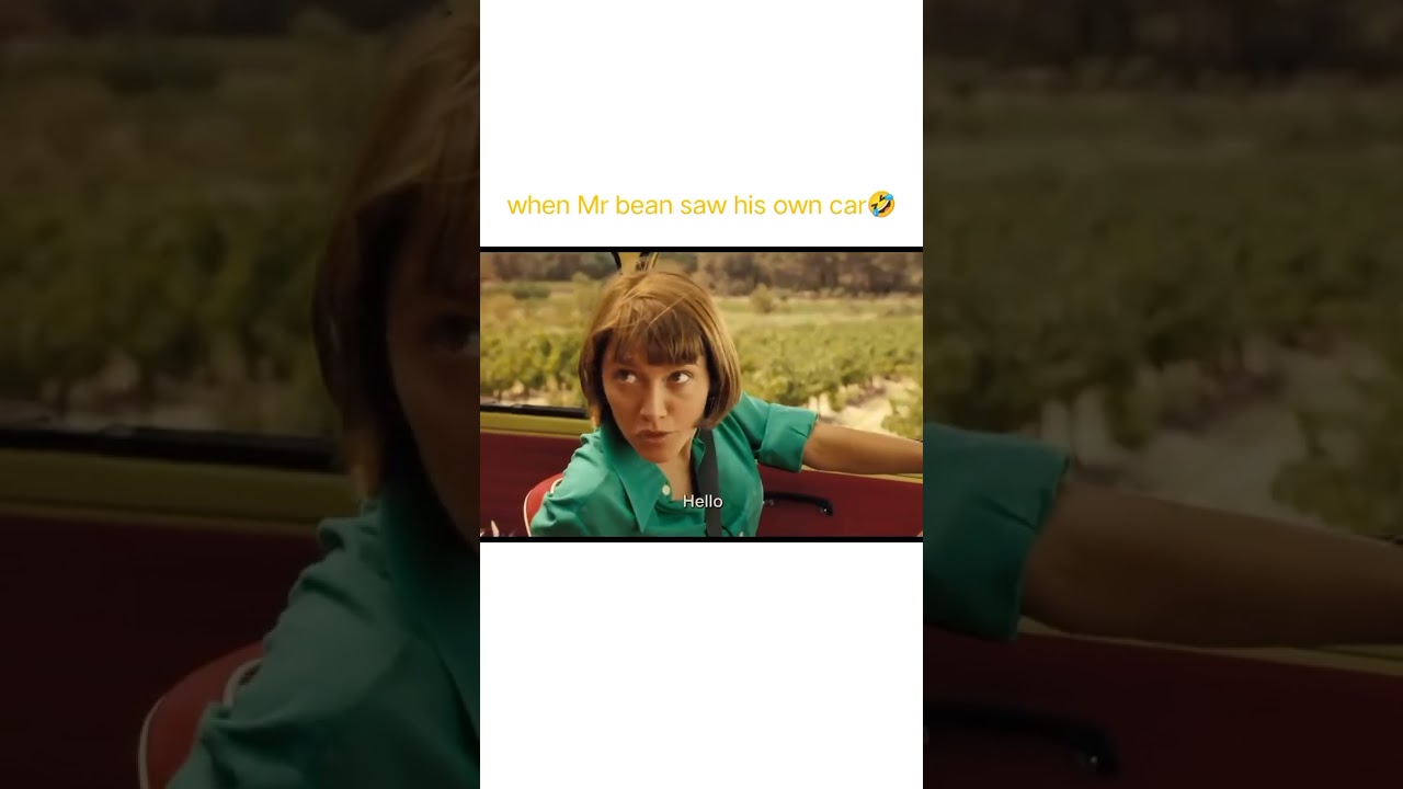 when Mr bean saw his own car 🤣