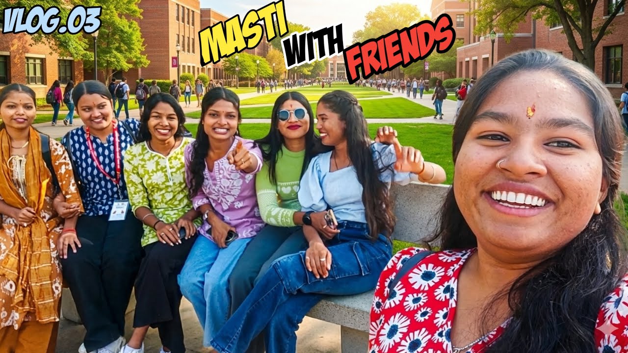 Vlog 03: Masti with friends...🤪🫶🏻💕🤣
