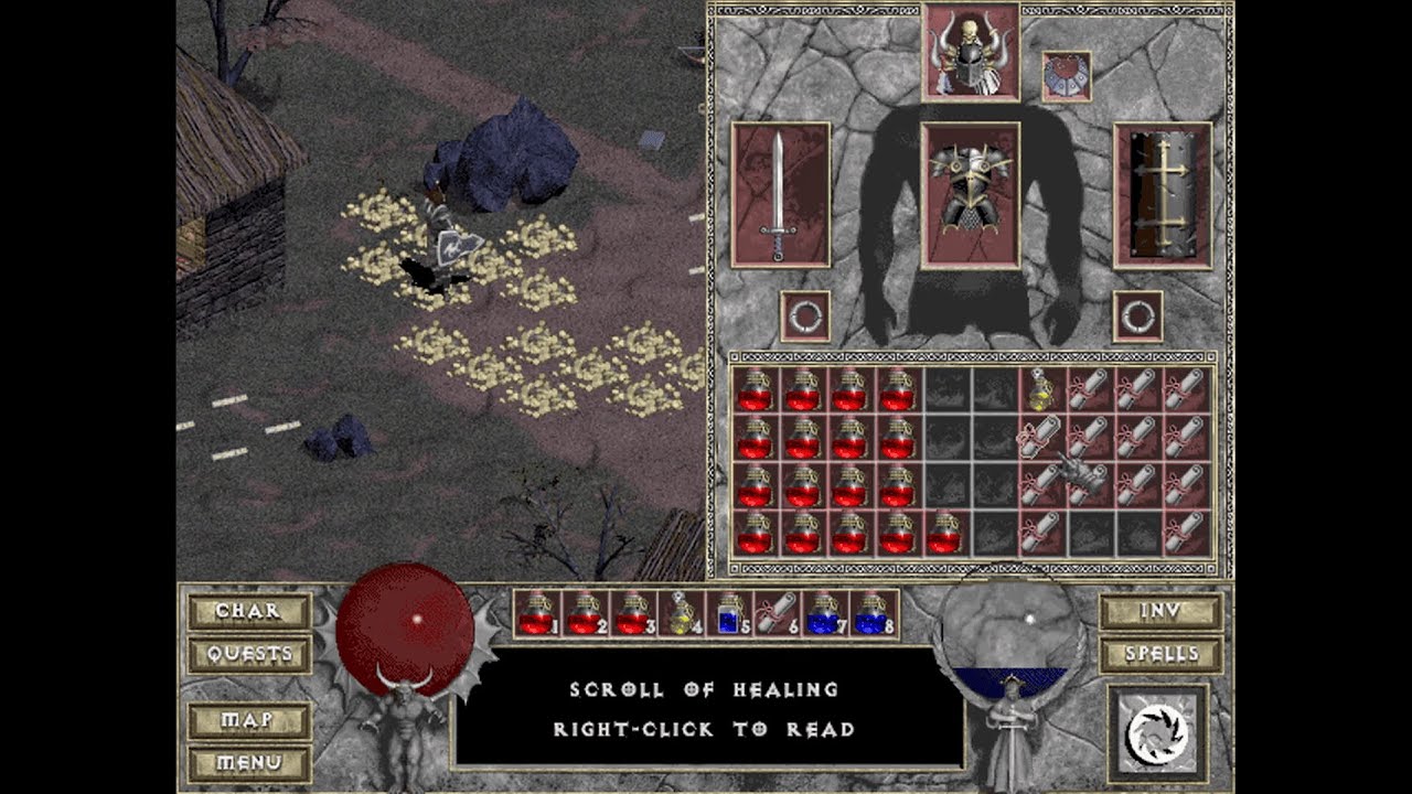 Hell Mode не прощает ошибок | Diablo Hellfire #3 — Warrior