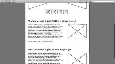 5. Identifying the components in our blog home page wireframe (a Drupal how-to)