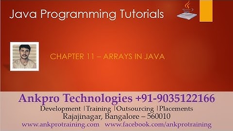 Java for beginners - Chapter 11 : Arrays in Java (With advantages and disadvantages)