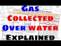 Gas Collected Over Water Calculations - Explained