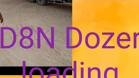 D8N Dozer loading kysei