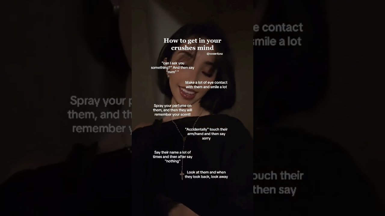 How To Get In Ur Crushes Mind Lolabekka Aesthetic Tips Advice School Crush Love