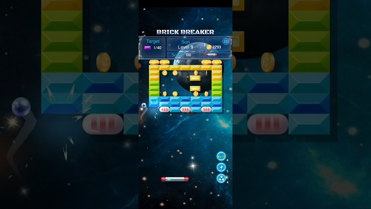 bricks break game # old famous game # YouTube AF smart games