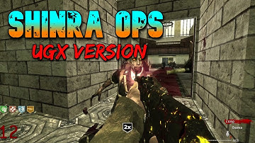SHINRA OPS UGX VERSION FULL WALKTHROUGH (WAW ZOMBIES CUSTOM MAP)