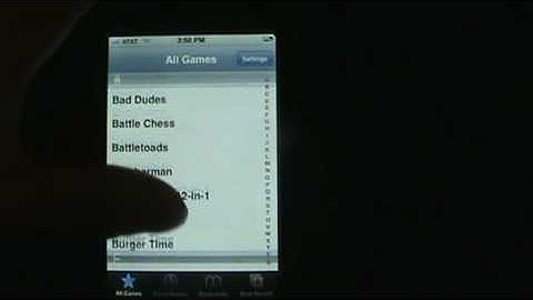 How to get nes roms for ipod touch/ iphone 2.0 and up