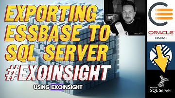 Streamlining Data Migration: From Essbase to SQL Server with ExoInsight