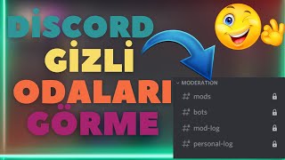 Di̇scord Gi̇zlenen Odalari Görme Di̇scord Gi̇zli̇ Sohbet Odalarini Görme