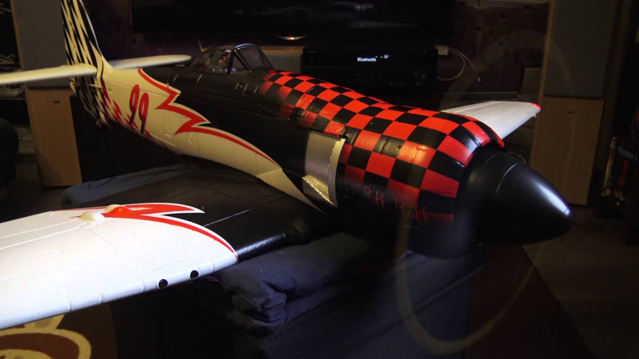 Avios "Riff Raff" 99 Sea Fury Racer with Aircraft Engine Sound Module