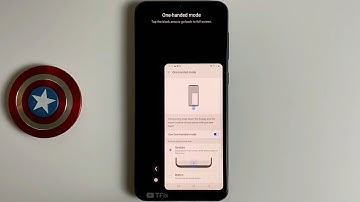 How to enable/disable One-handed Mode on Samsung A50 Android 10