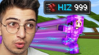 Minecraft ama HIZLANIYORUM