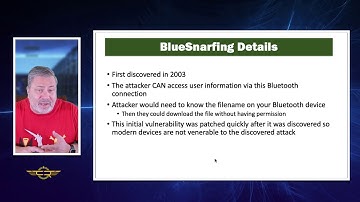 Security + 1.2 Bluesnarfing