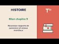 Nouveaux rapports de puissance et enjeux mondiaux histoire tle