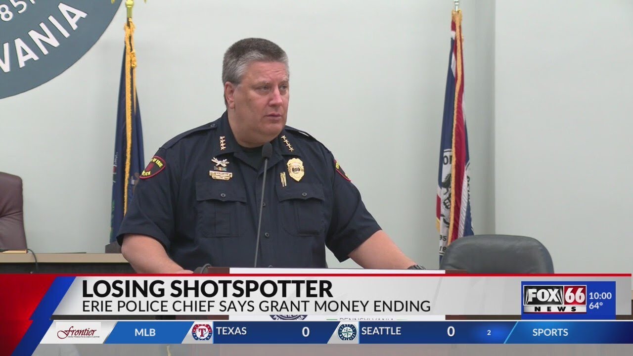 Erie police at risk of losing ShotSpotter program