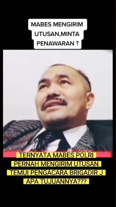 MABES Polri mengirim utusan temui Kamaruddin Simanjuntak, Untuk Apa ?