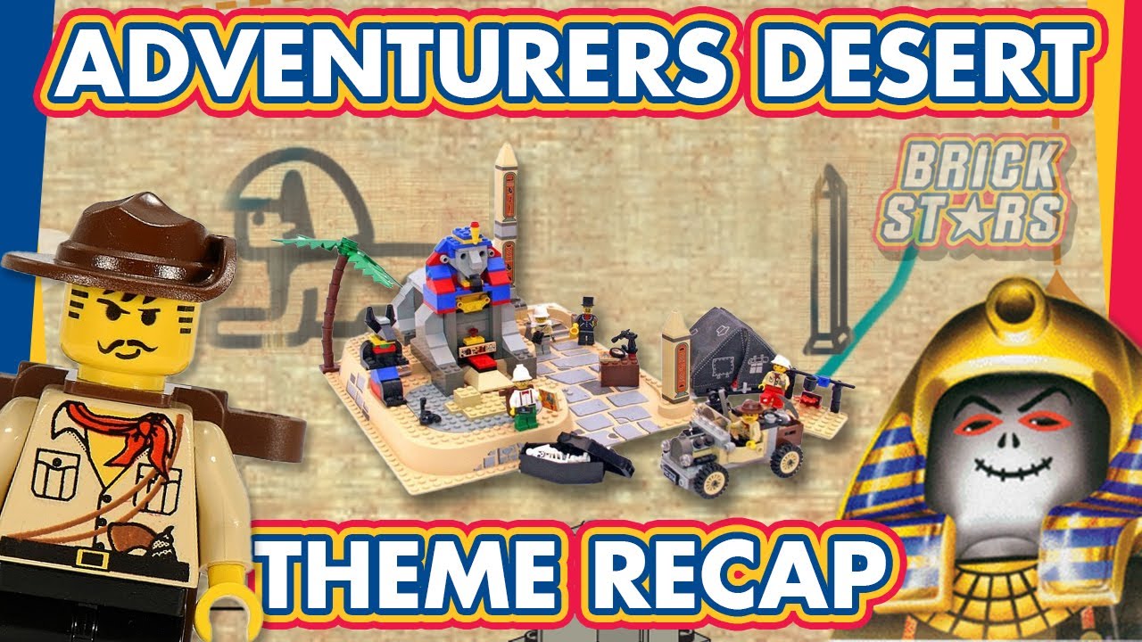 One of LEGO's GREATEST 90's Themes: ADVENTURERS DESERT
