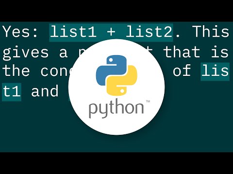 How can I get the concatenation of two lists in Python without modifying either one?