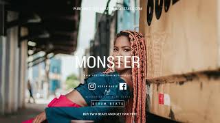 [FREE]UK Afro dancehall Instrumental | MONSTER | Davido x Burna Boy x Yxng Bane type beat