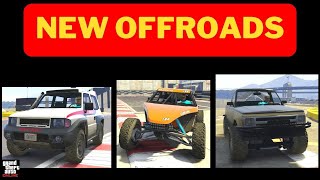 GTA Online Offroad Comparison: Ratel VS MonstroCiti VS Walton L35 VS older Top Cars, new Update Cars