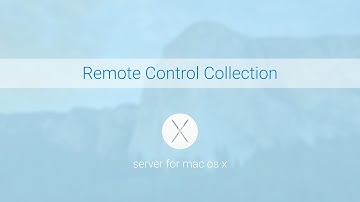 Server for Mac OS X - Remote Control Collection