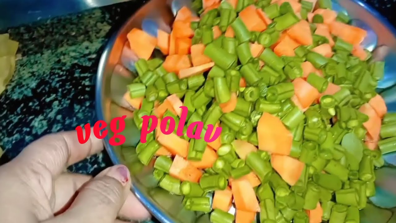 Polav veg polav recepi||मसाला पुलाव रेसिपी||कुकर में बनाए पुलाव||pressur ...