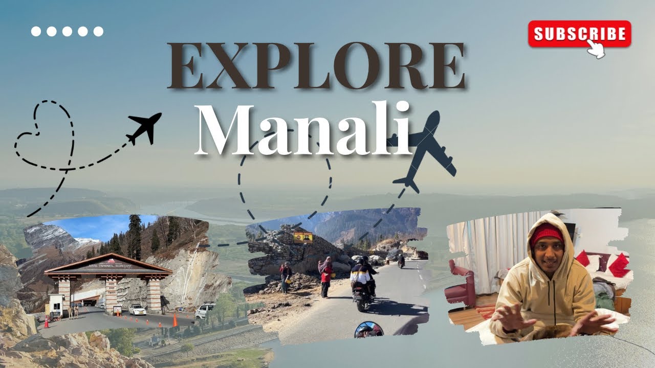 Bike Accident In Atal Tunnel 😱⛰️|| Episode 3 Kasol Manali Trip 🚙