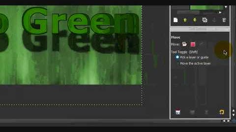 How To Make a "Coming Off the Page" Text Effect in Gimp