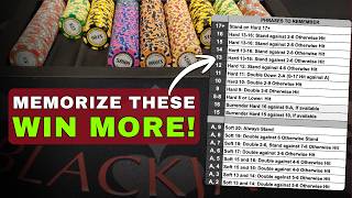 FASTEST Way to Memorize Basic Strategy - Card Counting 101