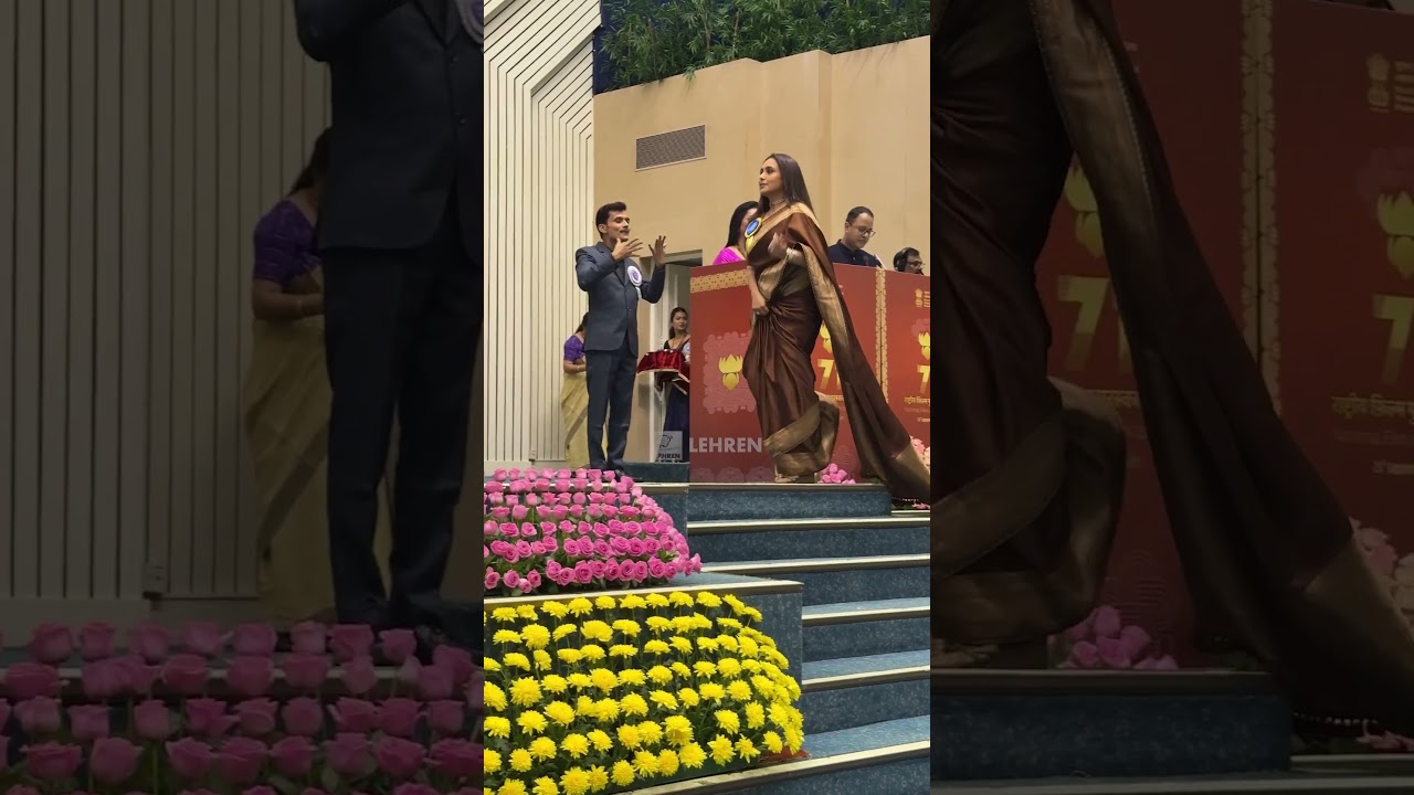 Rani Mukerji Gets Her 1st National Award For Mrs. Chatterjee Vs Norway - 71st National Film Awards