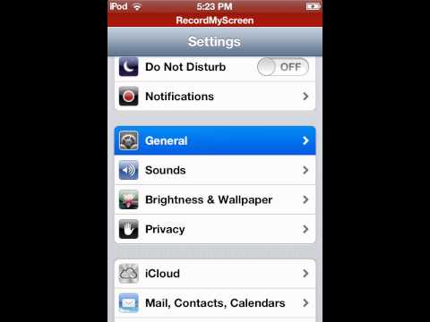 How to change your date & time on your iPod/iPhone (quick tutorial)