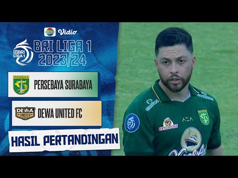 Hasil Akhir Pertandingan - Persebaya Surabaya Vs Dewa United FC | BRI Liga 1 2023/24