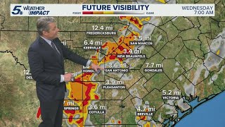 Patchy fog expected Wednesday morning | KENS 5 Weather Impact Forecast