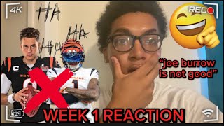 BROWNS FAN REACTS TO 24-3 WIN OVER BENGALS!!! JOE BURROW OVERPAID..