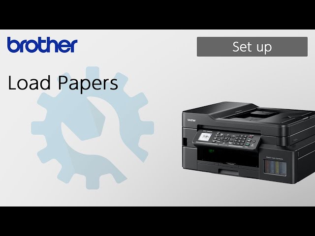 Load Papers [Brother Global Support 