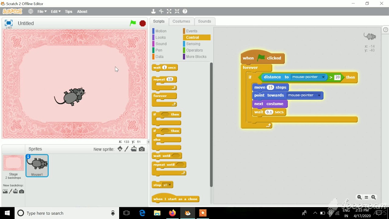 Scratch Tutorials Cat And Mouse Chase Game In The Scratch Program Youtube Scratch Tutorials Cat And Mouse Chase Game In The Scratch Program Youtube