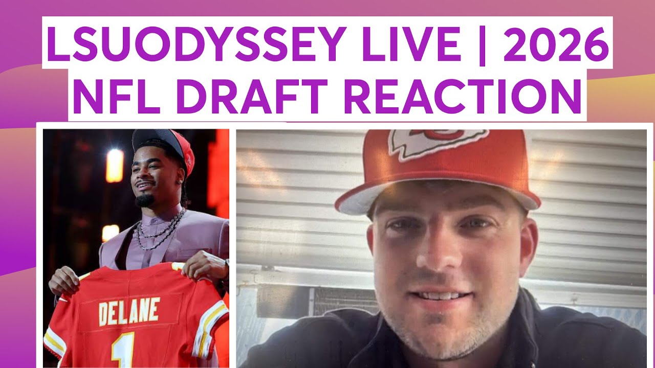 LSUODYSSEY LIVE | 2026 NFL DRAFT REACTION 