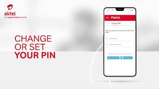My Airtel App -Change or Set your PIN screenshot 4