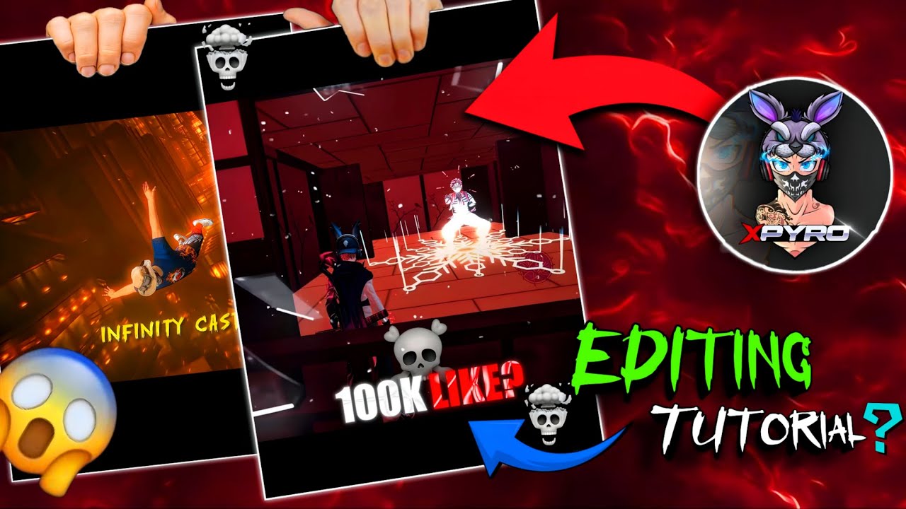 New trending video editing tutorial 🤫 like xpyro ff 🙀🤯 